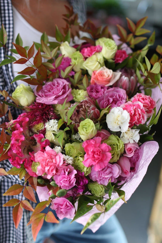 Aminah flower arrangement Beverly Hills Los Angeles florist