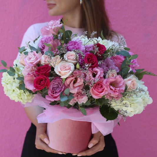 Alexandra roses hydrangeas same-day delivery San Francisco