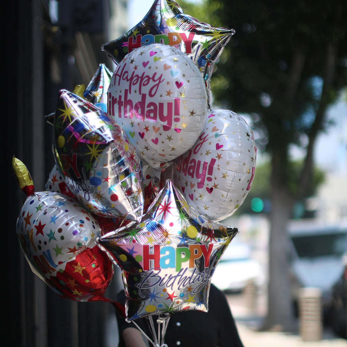 5 Balloons - San Francisco | Pink Clover Florist | Flower Delivery Los Angeles