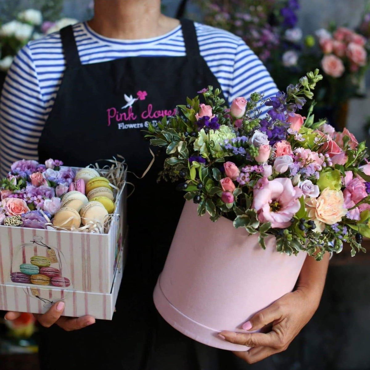 Macaroons - Los Angeles Florist - Pink Clover