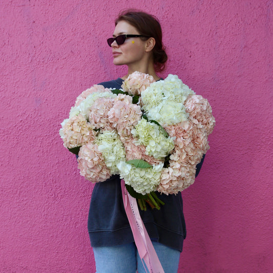 Pink Pearl flower arrangement Beverly Hills Los Angeles florist