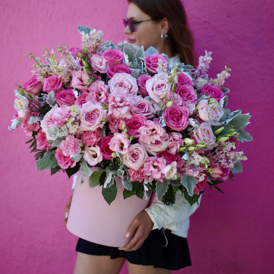 Chantelle roses hydrangeas same-day delivery San Francisco