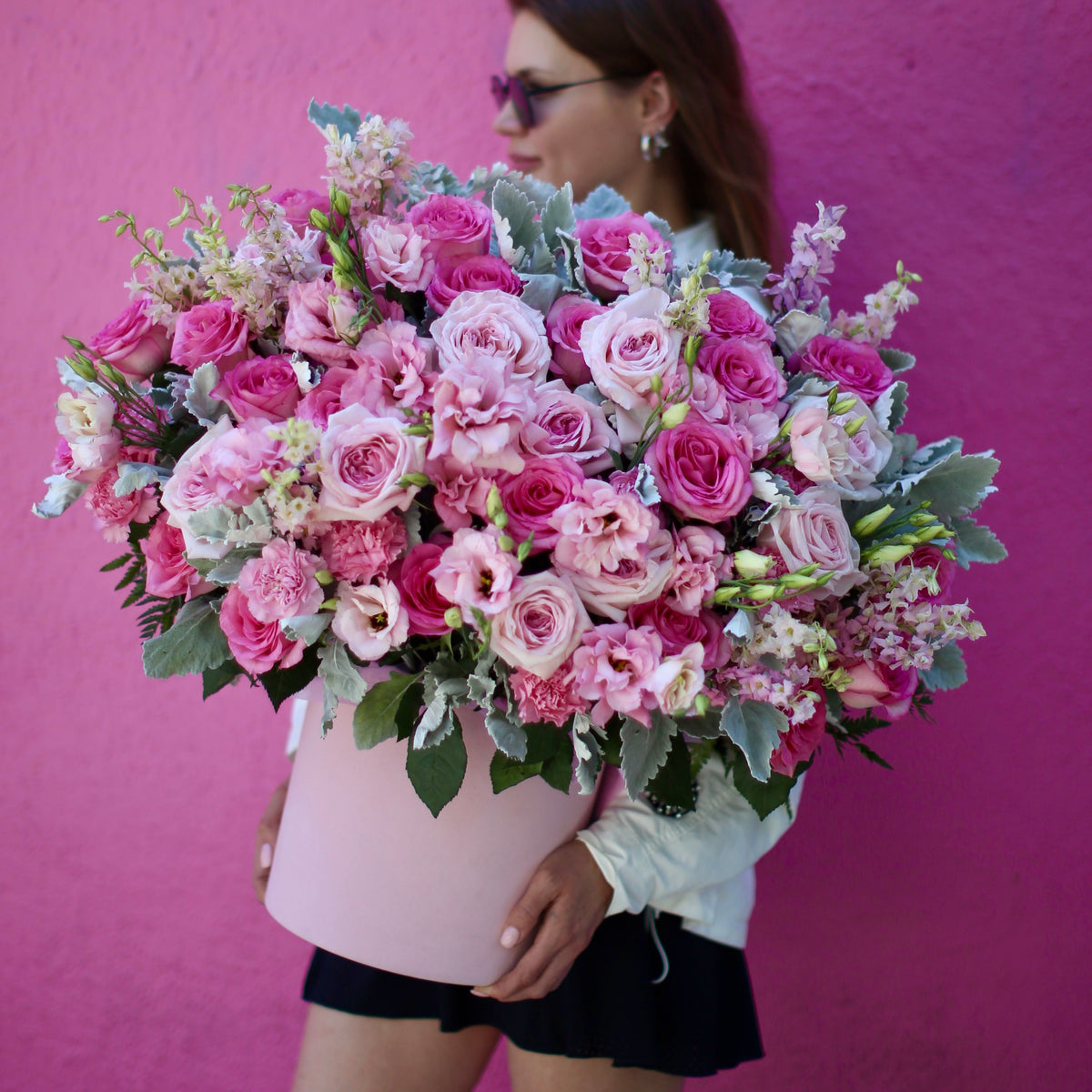 Chantelle roses hydrangeas same-day delivery Honolulu