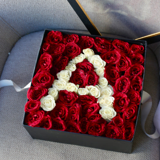 Flower Initial flower arrangement Beverly Hills Los Angeles florist