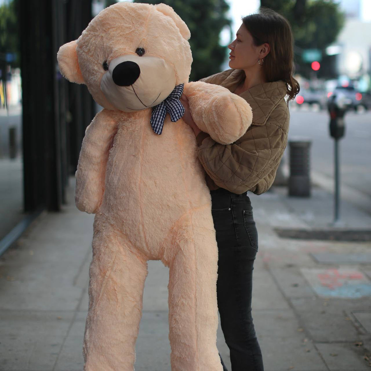 Big Teddy Bear - Los Angeles | Pink Clover Florist | Flower Delivery Los Angeles