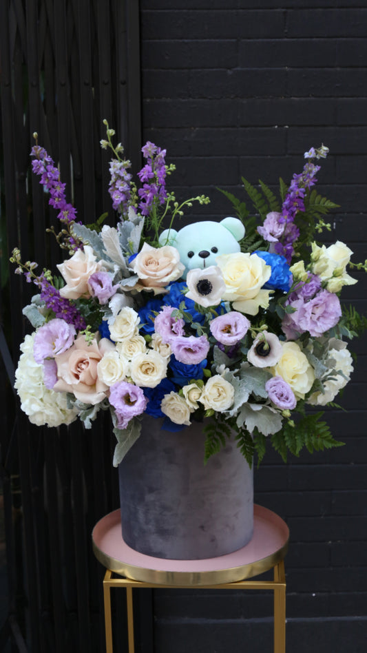 Babyblossom flower arrangement Beverly Hills Los Angeles florist