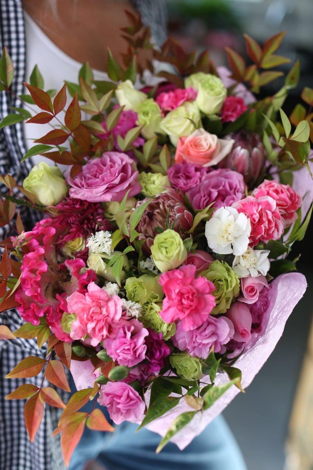 Aminah flower arrangement Beverly Hills Los Angeles florist