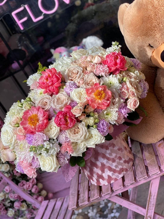 Antonia roses peonies same-day delivery Los Angeles