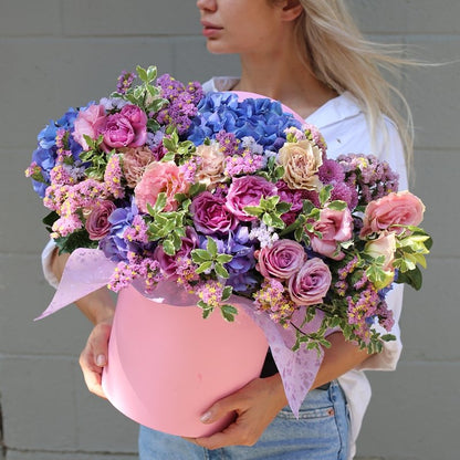 Glow flower arrangement Beverly Hills Los Angeles florist