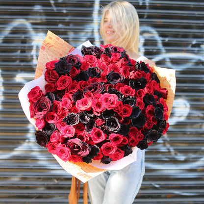 Midnight Temptation roses same-day delivery Los Angeles