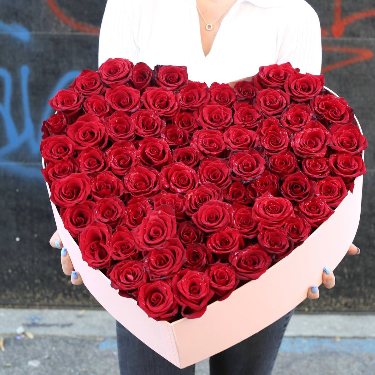 My Valentine roses same-day delivery Los Angeles