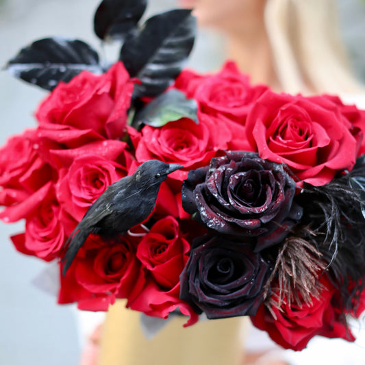 Midnight Bloom flower arrangement Beverly Hills Los Angeles florist