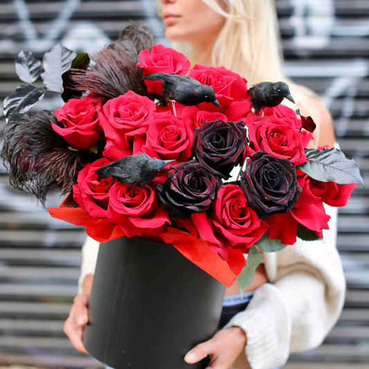 Raven Rose roses same-day delivery Los Angeles