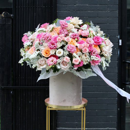 Pink Cloud flower arrangement Beverly Hills Los Angeles florist