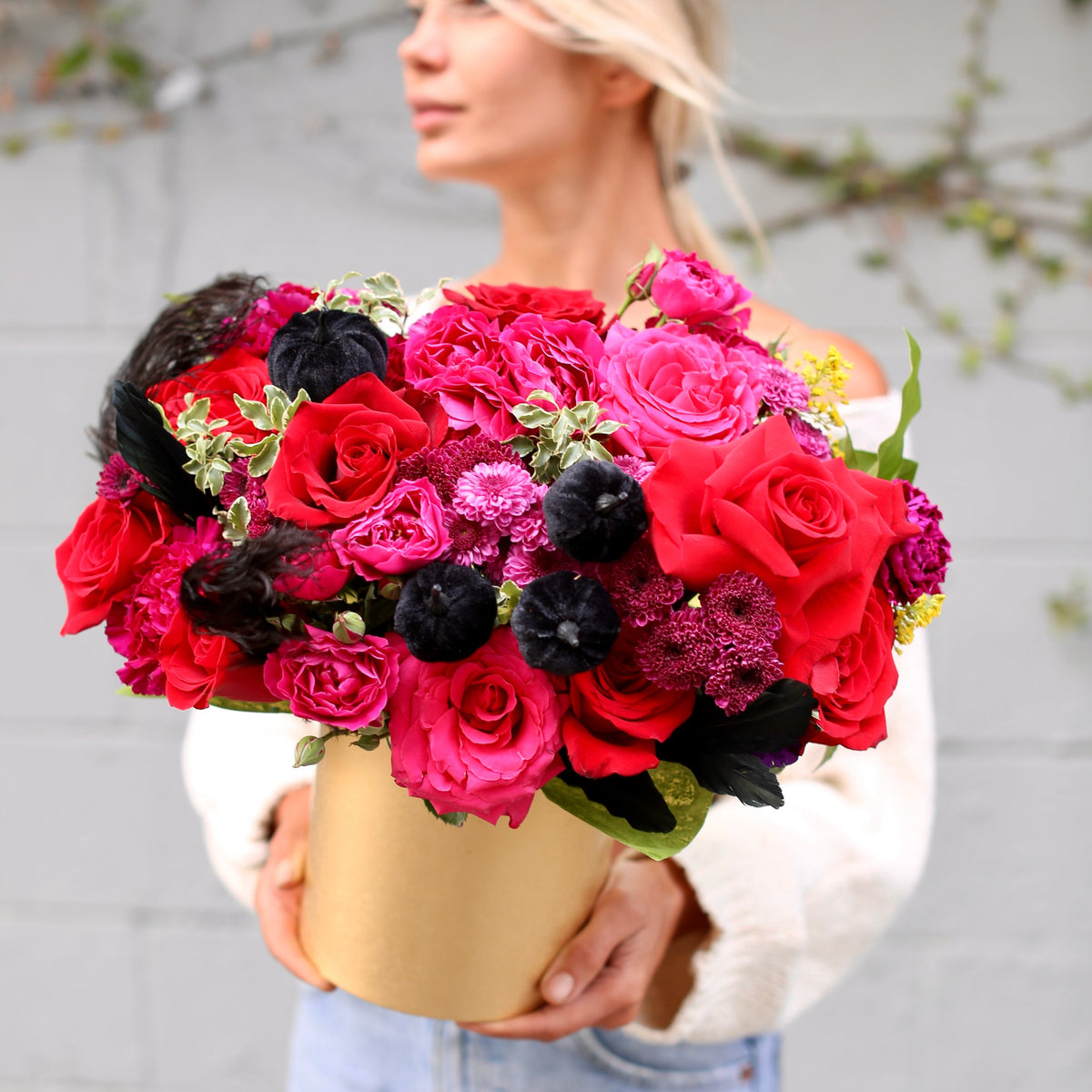 Velvet Moon roses same-day delivery Los Angeles