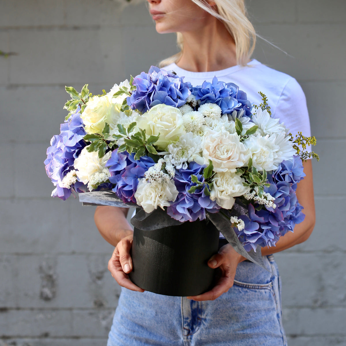 Dora flower arrangement Beverly Hills Los Angeles florist