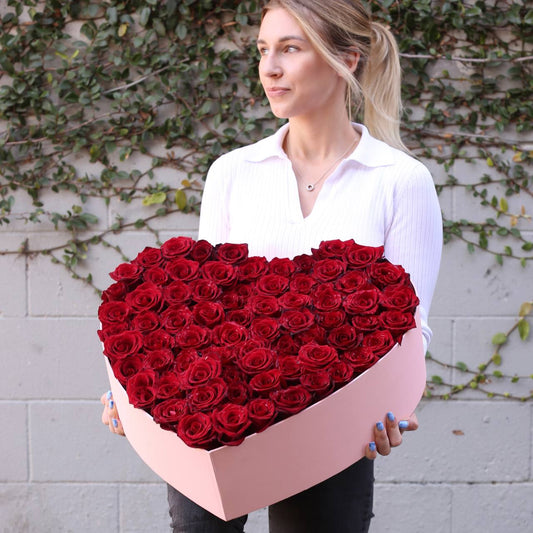 My Valentine flower arrangement Beverly Hills Los Angeles florist