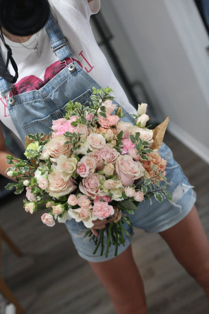 Liyah flower arrangement Pacific Heights San Francisco florist