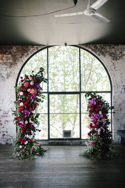 Broken Wedding Arch | Pink Clover Florist | Flower Delivery Los Angeles
