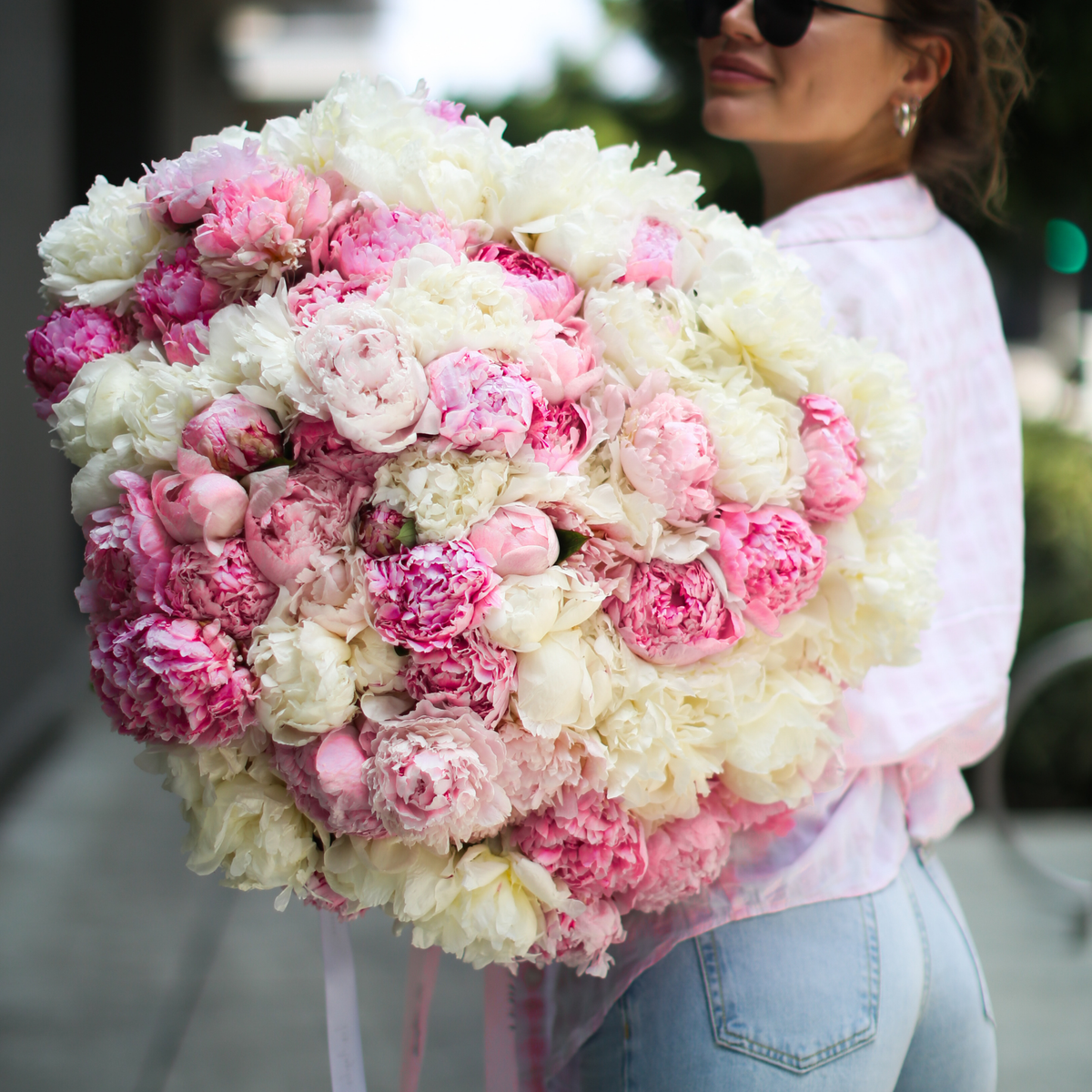 100 peonies peonies same-day delivery Los Angeles