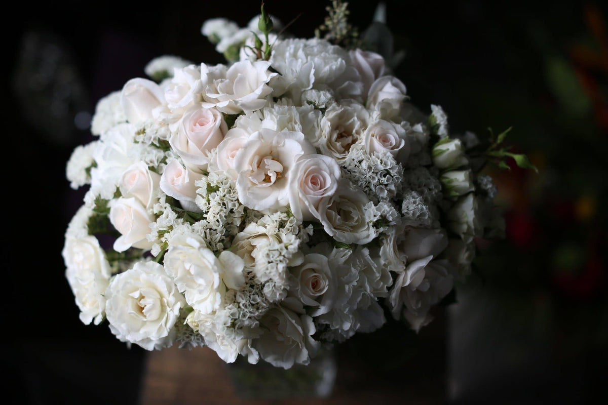 Ruby flower arrangement Pacific Heights San Francisco florist