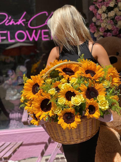 Sanya sunflowers same-day delivery Los Angeles